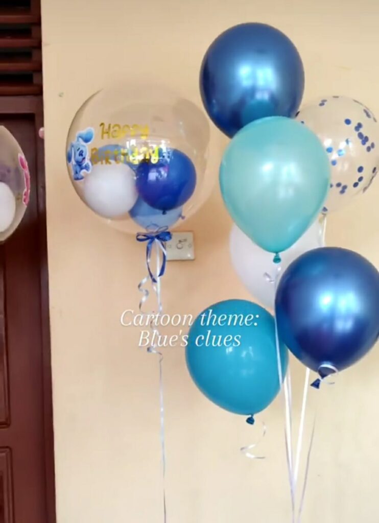 Blues Clues Helium Bunch with Personalized Balloon – PARTY DECO COLOMBO